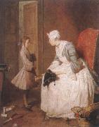 Jean Baptiste Simeon Chardin The Govemess France oil painting artist
